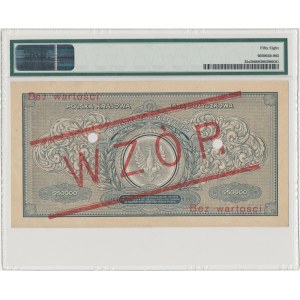 WZÓR 250.000 mkp 1923 - A - perforacja - PMG 58