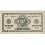 500.000 mkp 1923 - T (Mił.36i) - 7-cyfr - PMG 63