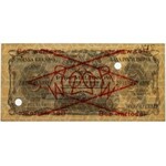 WZÓR 5 mln mkp 1923 - A - perforacja ukośna - PMG 55