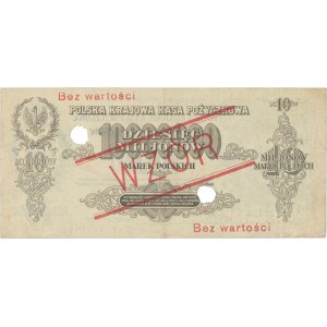 WZÓR 10 mln mkp 1923 - B