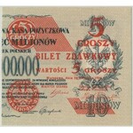 5 groszy 1924 - prawa połowa - PMG 65 EPQ