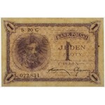 1 złoty 1919 - S. 20 C - PMG 55