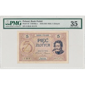 5 złotych 1919 - S. 29. B. - PMG 35
