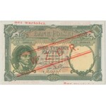 WZÓR 5.000 złotych 1919 - niski nadruk - PMG 40