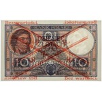 WZÓR 10 złotych 1924 - III EM. A - PMG 67 EPQ