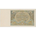10 złotych 1926 - Ser.AO - daty w znaku wodnym - PMG 40