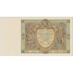 50 złotych 1929 - Ser. ED - PMG 66 EPQ