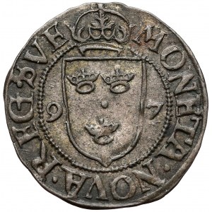 Zygmunt III Waza, 1/2 öre Sztokholm 1597 - ex. Karolkiewicz