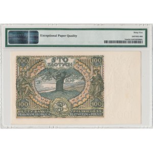 100 złotych 1934 - Ser.AV - +X+ w znaku wodnym - PMG 65 EPQ