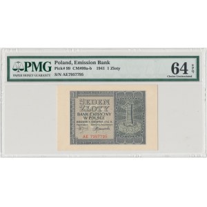 1 złoty 1941 - AE - PMG 64 EPQ