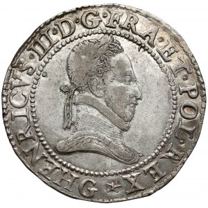 Henryk Walezy, Frank 1578, Poitiers - G - ładny (R3)