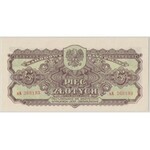 5 złotych 1944 ...owe - xA - seria zastępcza - PMG 64 EPQ