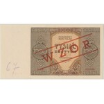 WZÓR 1.000 złotych 1945 - Ser.A 0000000 - z nadrukiem - PMG 63