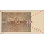 SPECIMEN 1.000 złotych 1946 - N - PMG 63