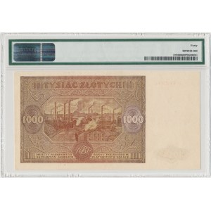 1.000 złotych 1946 - A. - PMG 40