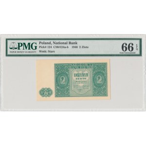 2 złote 1946 - PMG 66 EPQ