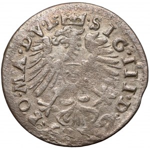 Zygmunt III Waza, Grosz Wilno 1609 - błąd w dacie 1009 - b. rzadki