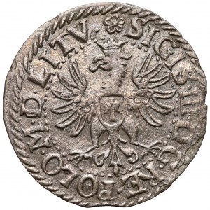 Zygmunt III Waza, Grosz Wilno 1612 - podwójna obwódka - rzadki 