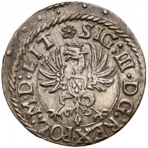 Zygmunt III Waza, Grosz Wilno 1614 - odwrócona 4 - rzadki