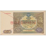 SPECIMEN 50 złotych 1946 - A - PMG 65 EPQ