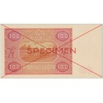 SPECIMEN 100 złotych 1946 - A - PMG 64