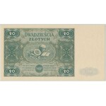 20 złotych 1947 - Ser.A - PMG 66 EPQ