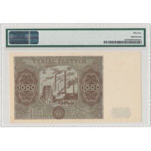 1.000 złotych 1947 - Ser.D - PMG 55