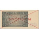 SPECIMEN 2 złote 1948 - B - PMG 67 EPQ
