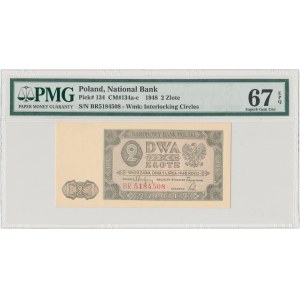 2 złote 1948 - BR - PMG 67 EPQ