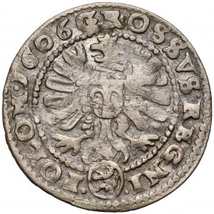 Zygmunt III Waza, Grosz Kraków 1606 - bez obwódki, REGNI