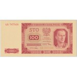 100 złotych 1948 - GS - bez ramki - PMG 64 EPQ