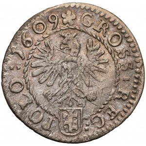 Zygmunt III Waza, Grosz Kraków 1609 - duża Pilawa