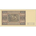 WZÓR kolekcjonerski 500 złotych 1948 - CC - PMG 68 EPQ