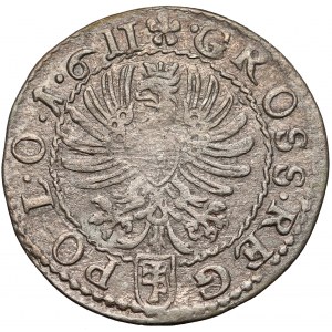 Zygmunt III Waza, Grosz Kraków 1611 - błąd POL•O