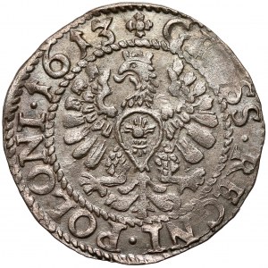 Zygmunt III Waza, Grosz Bydgoszcz 1613 - portretowy - b. ładny