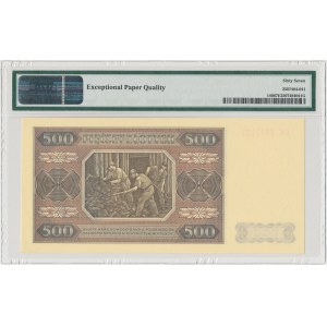 500 złotych 1948 - CC - PMG 67 EPQ