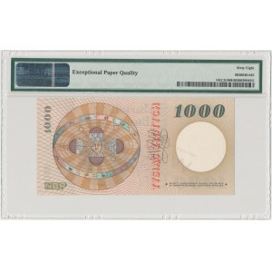 WZÓR kolekcjonerski 1.000 złotych 1965 - S - PMG 68 EPQ