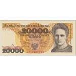 20.000 złotych 1989 - AA - PMG 64 EPQ