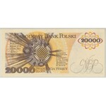 20.000 złotych 1989 - AA - PMG 64 EPQ