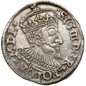 Zygmunt III Waza, Trojak Olkusz 1593 - gwiazdki