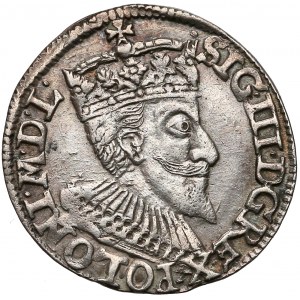 Zygmunt III Waza, Trojak Olkusz 1594 - bez znaku - Snopek bez korony