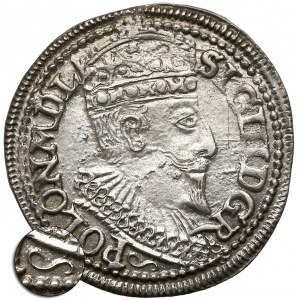 Zygmunt III Waza, Trojak Olkusz 1595 - wężyk