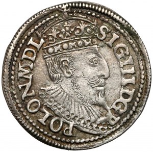 Zygmunt III Waza, Trojak Olkusz 1596 - POLON