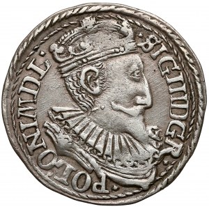 Zygmunt III Waza, Trojak Olkusz 1597 - POLONI