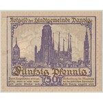Gdańsk 50 fenigów 1919 - fioletowy - PMG 63