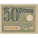 Gdańsk 50 fenigów 1919 - niekasowany - PMG 65 EPQ