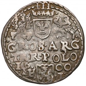 Zygmunt III Waza, Trojak Olkusz 1600 - błąd, brak R