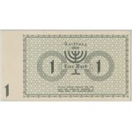 Getto 1 marka 1940 - bez serii, numeracja 7-cyfrowa - PMG 45
