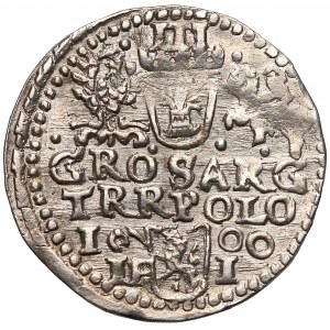 Zygmunt III Waza, Trojak Olkusz 1600 - POLO