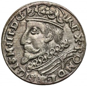 Zygmunt III Waza, NAŚLADOWNICTWO trojaka Kraków 1601